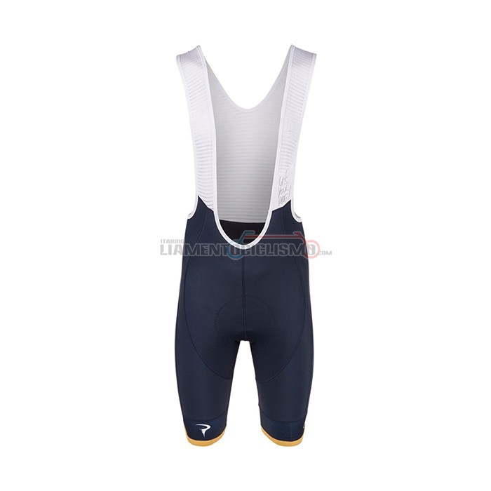 Abbigliamento Ciclismo Ineos Grenadiers Manica Corta 2022 Scuro Blu Rosso